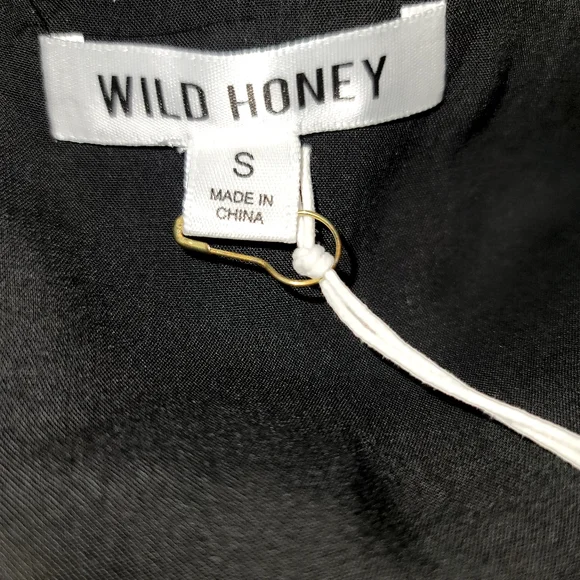 Jumpsuit women strapless various sizes of black and gray wide leg Zip lining - Picture 6 of 9